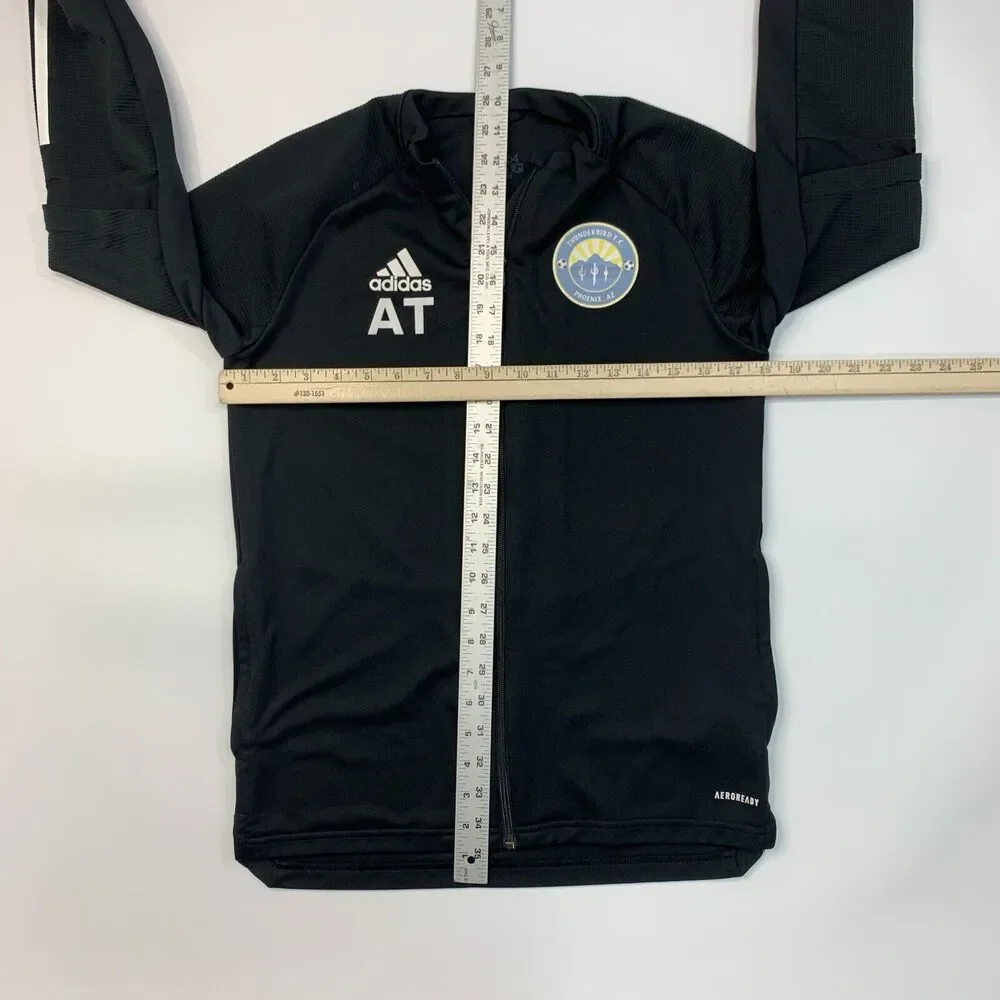 Adidas Jacket Boys L Large Aeroready Condivo 20 Phoenix Thunderbird FC Soccer